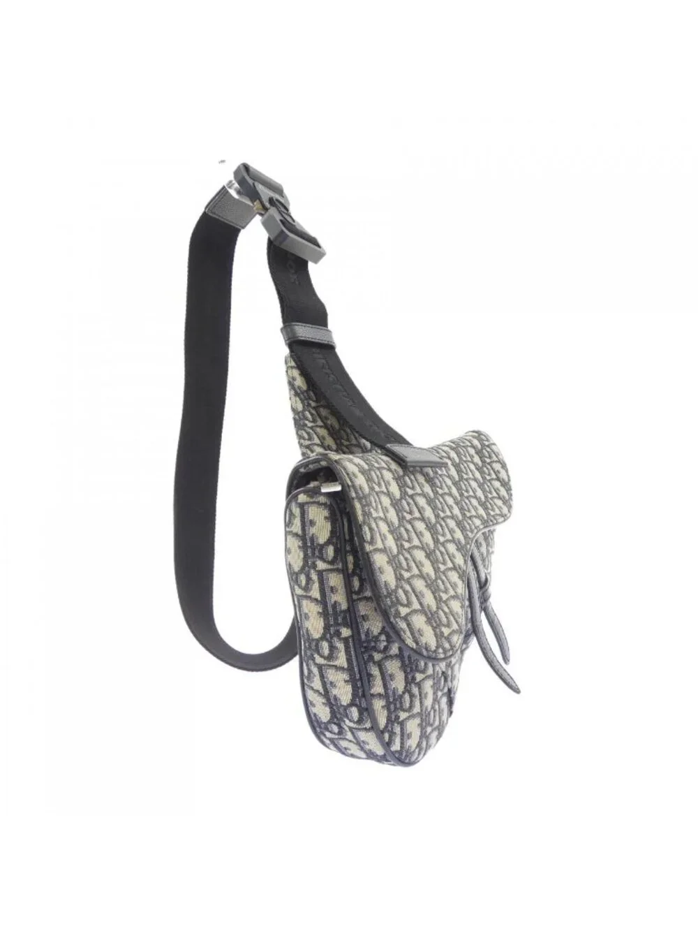 Dior Saddle Oblique Jacquard Shoulder Bag